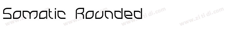 Somatic Rounded字体转换